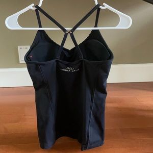 Black Lorna Jane Sports Bra tank